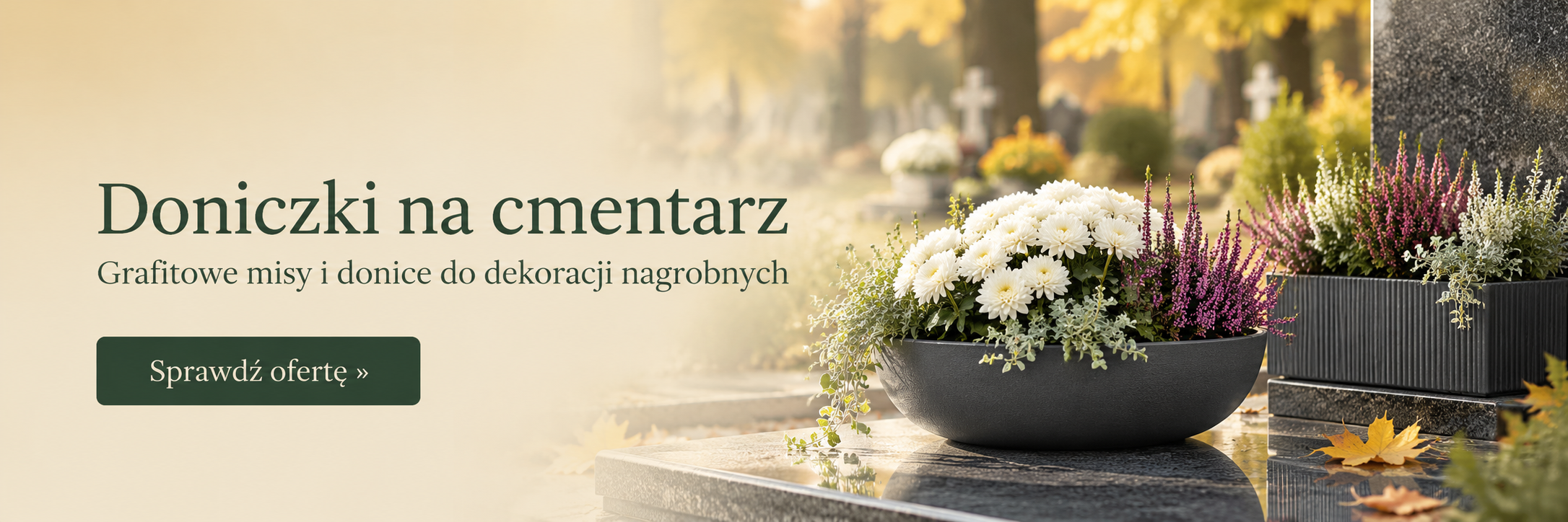 Doniczki na cmentarz