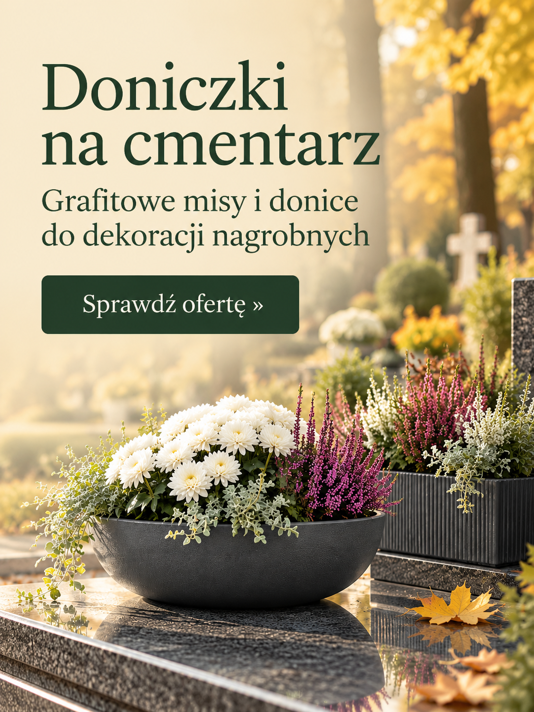 Doniczki na cmentarz